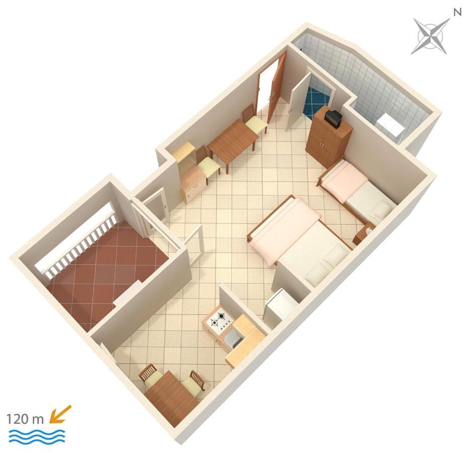 Apartments By The Sea Suha Punta, Rab - 5050 Kampor ภายนอก รูปภาพ