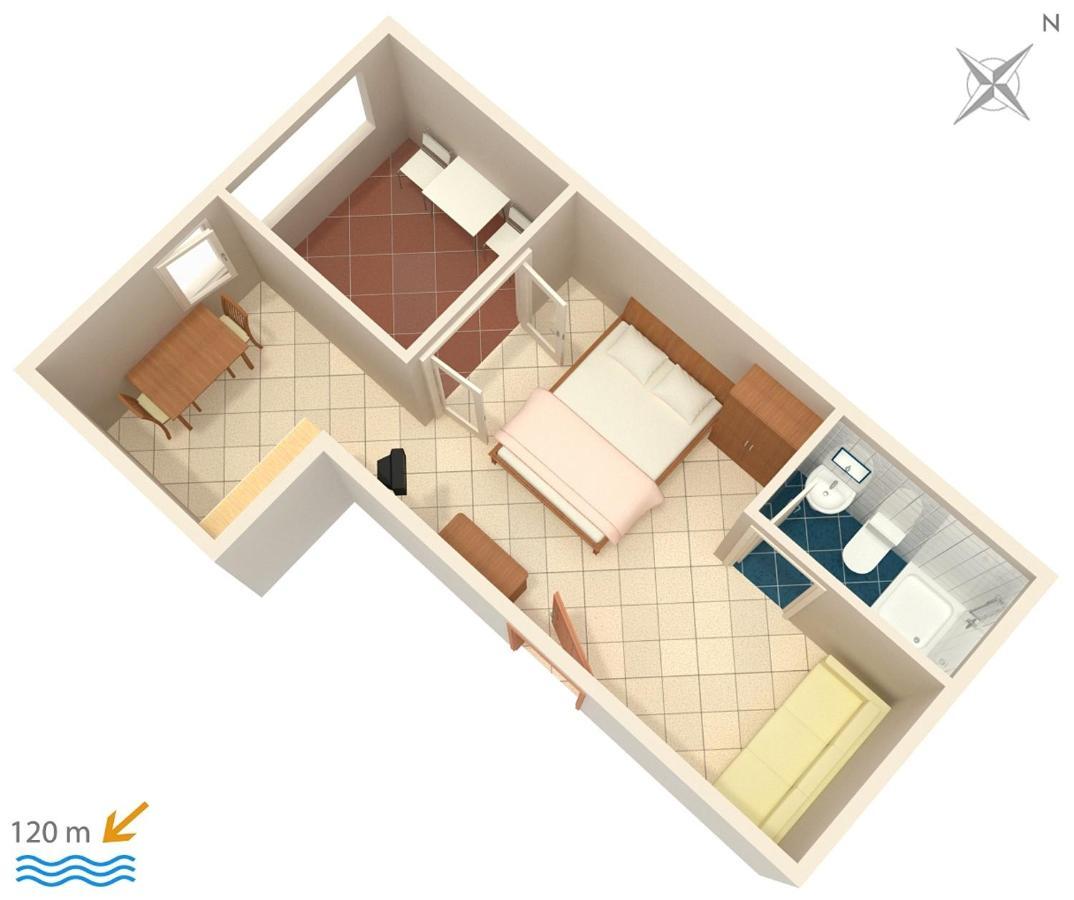 Apartments By The Sea Suha Punta, Rab - 5050 Kampor ภายนอก รูปภาพ